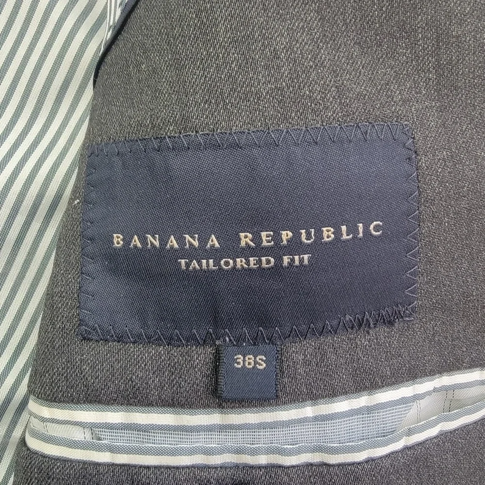 Banana Republic Blazer Mens 38 Tailored Fit Lanificio F.lli Cerruti Sport Jacket